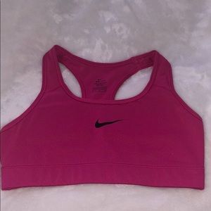 Pink Nike Dri-Fit Sports Bra